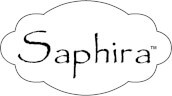 Logotyp varumärke Saphira